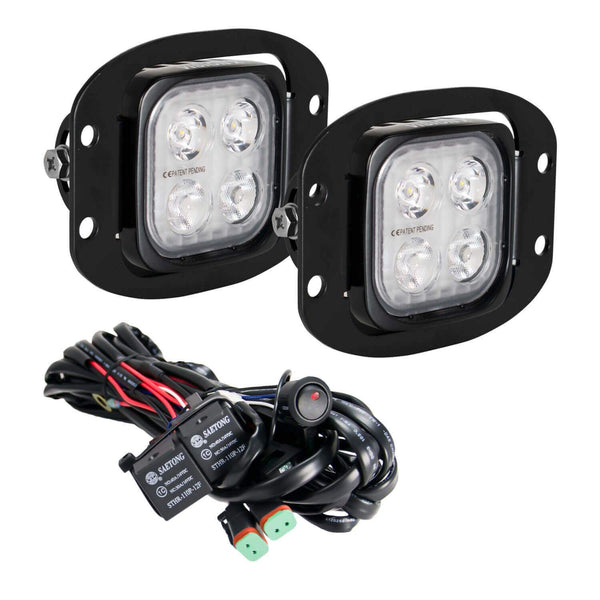 Dura Mini M4M LED Light 10º and 25º Beam Flush Mount V2 Kit