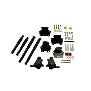 BELLTECH 804ND LOWERING KITS  Front And Rear Complete Kit W/ Nitro Drop 2 Shocks 1991-1996 Dodge Dakota (Std Cab V8) 2 in. F/4 in. R drop W/ Nitro Drop II Shocks