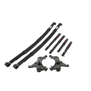 BELLTECH 798ND LOWERING KITS  Front And Rear Complete Kit W/ Nitro Drop 2 Shocks 1995-1998 Chevrolet Suburban (2WD 3/4 Ton) 2 in. F/3 in. R drop W/ Nitro Drop II Shocks