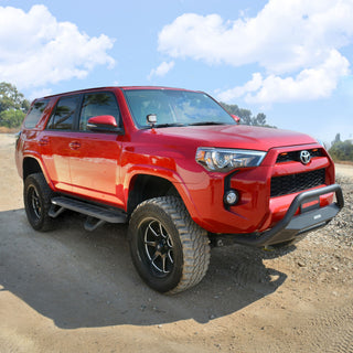 RB10 Running Boards with Brackets, 2 Pairs Drop Steps Kit - Double Cab