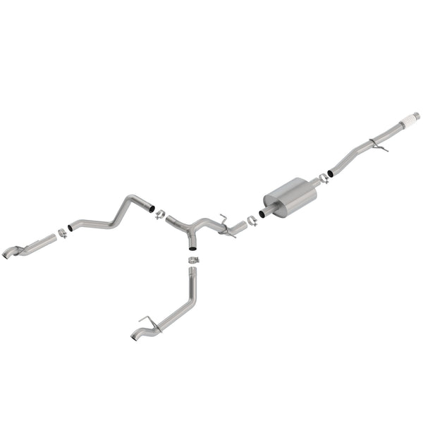 Borla S-Type Cat-Back Exhaust System Silverado Sierra 1500 2019-24 5.3L