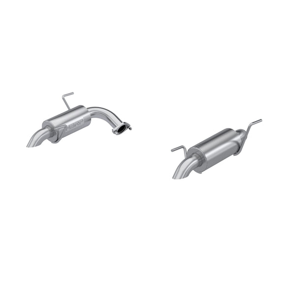 MBRP Exhaust 2.5in. Axle-Back; Dual Rear; T304; Turn-Down