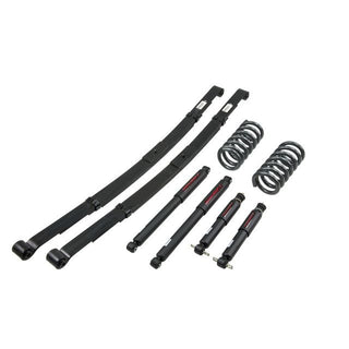 BELLTECH 800ND LOWERING KITS  Front And Rear Complete Kit W/ Nitro Drop 2 Shocks 1998-2003 Dodge Durango 2 in. F/2 in. R drop W/ Nitro Drop II Shocks