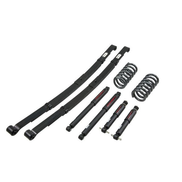 BELLTECH 800ND LOWERING KITS  Front And Rear Complete Kit W/ Nitro Drop 2 Shocks 1998-2003 Dodge Durango 2 in. F/2 in. R drop W/ Nitro Drop II Shocks