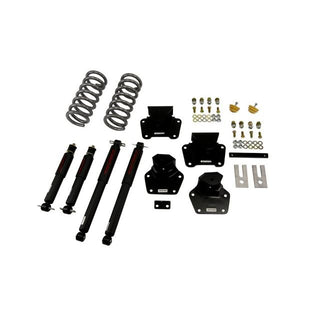 BELLTECH 808ND LOWERING KITS  Front And Rear Complete Kit W/ Nitro Drop 2 Shocks 1987-1996 Dodge Dakota (Std Cab V8) 2 in. F/4 in. R drop W/ Nitro Drop II Shocks